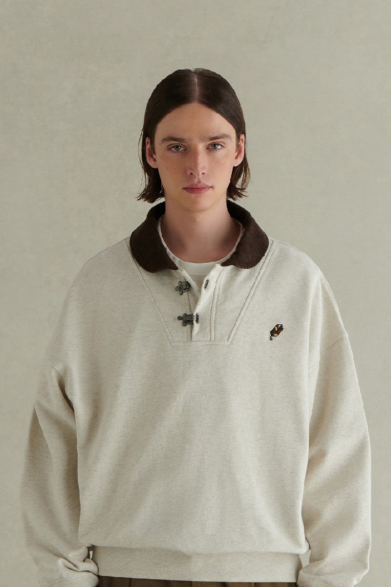 Corduroy Sailor Collar Sweatshirt – Copping Zone