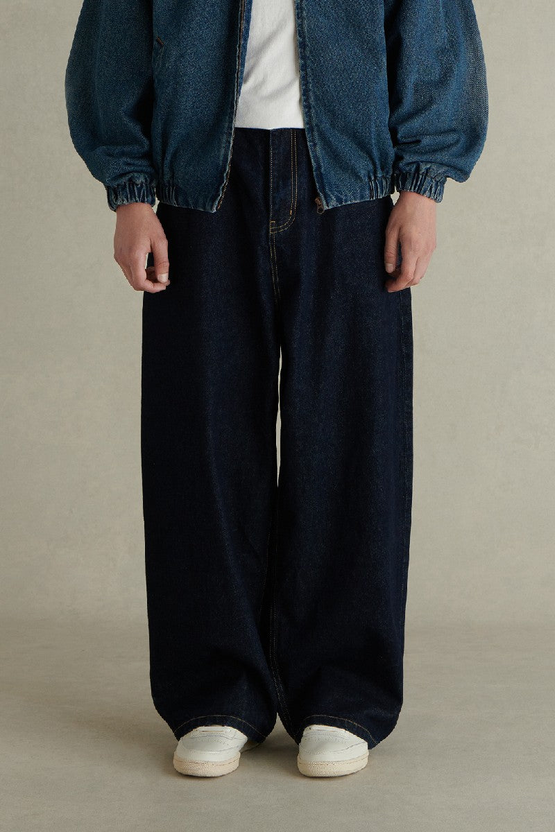 【YOURNUS】Nonfade Indigo Wide Denim Carly Wide Leg Jean – Ultimate Wide Denim Fit | Nobody Denim