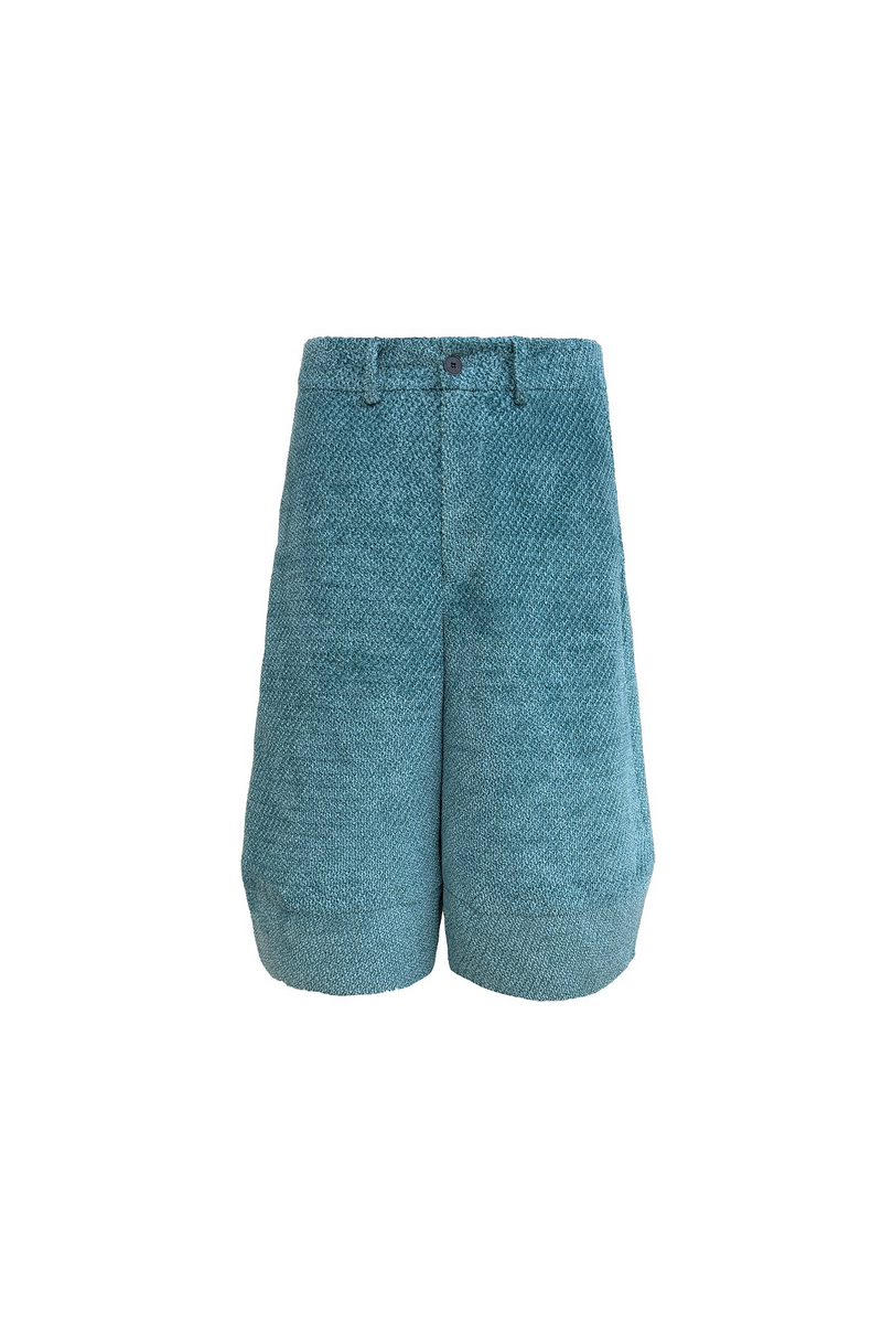 Textured Wide Leg Capris