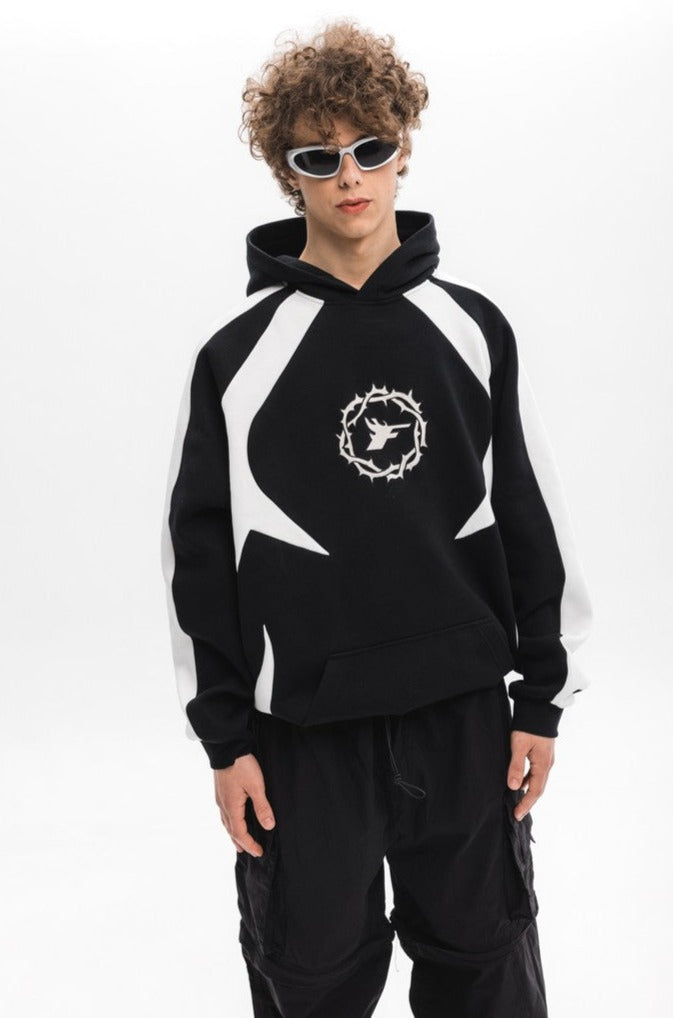 Thorns Logo Stitched Hoodie