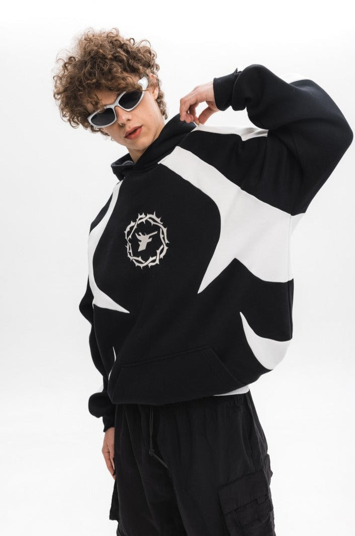 Thorns Logo Stitched Hoodie
