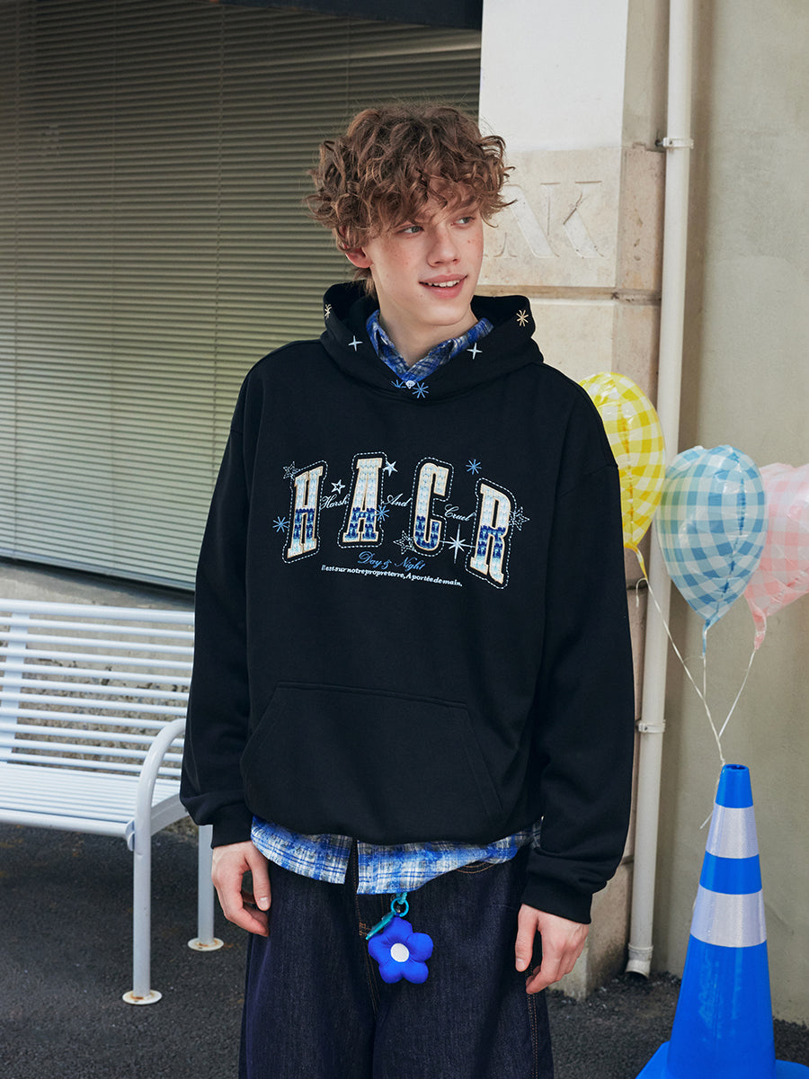 Day & Night Embroidered Hoodie