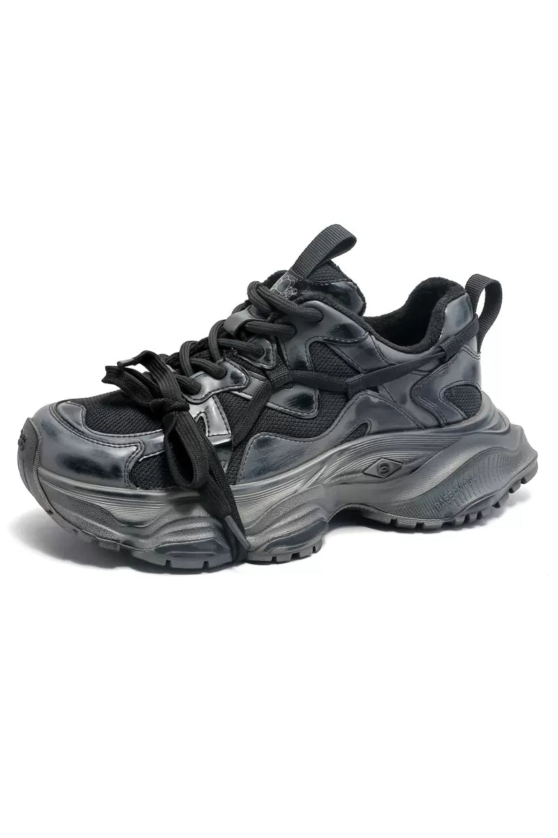 【COPPING ZONE】CZ Basics Punk Black Chunky Dad Shoes 関送込 Punk Black Chunky Dad Shoes – Copping Zone