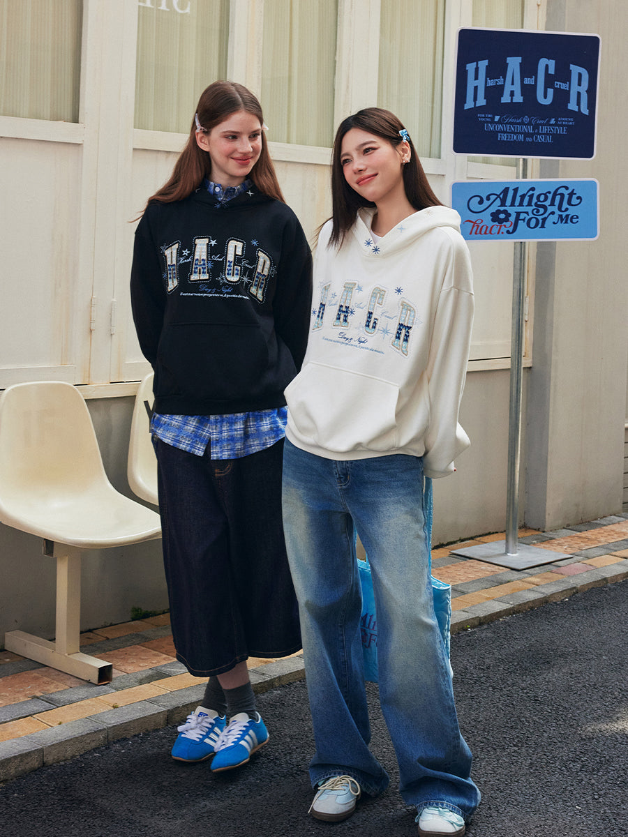 Day & Night Embroidered Hoodie