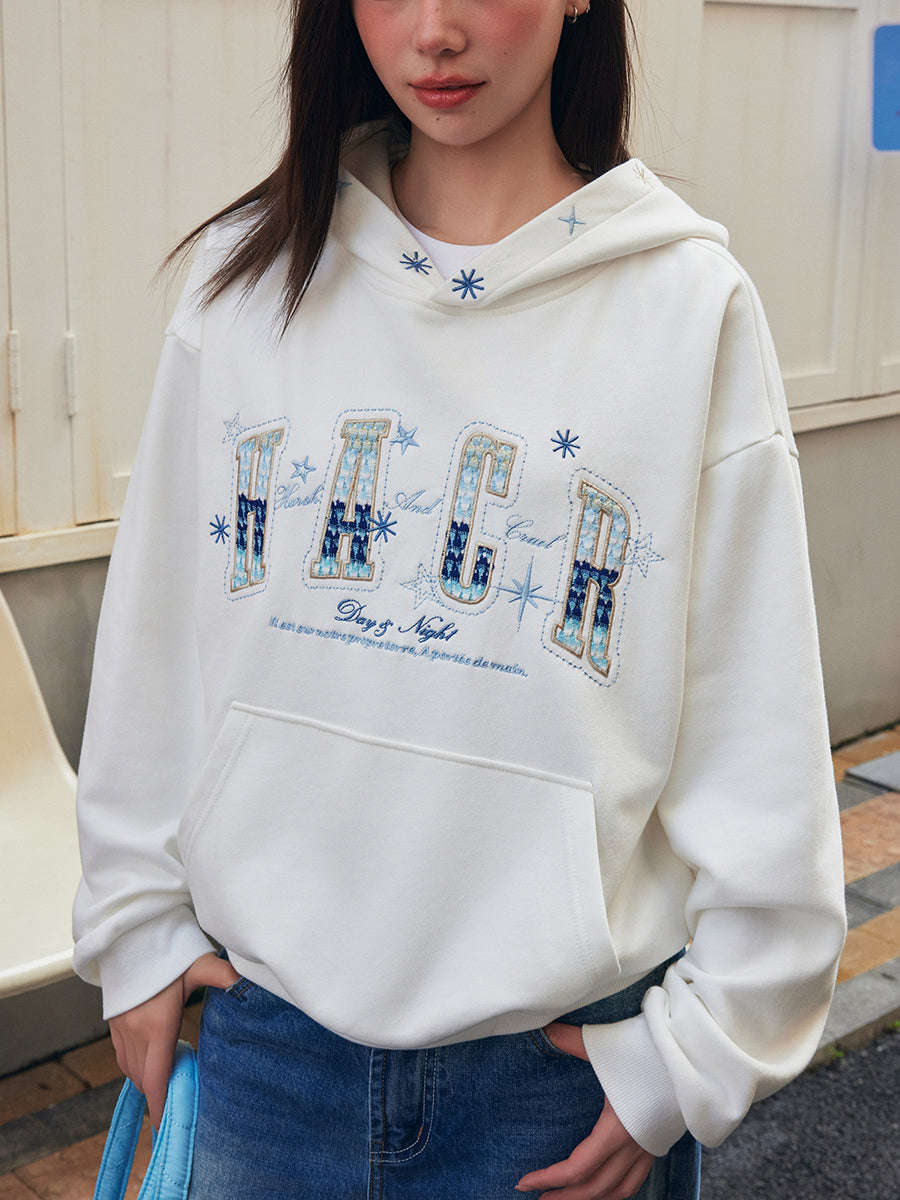 Day & Night Embroidered Hoodie