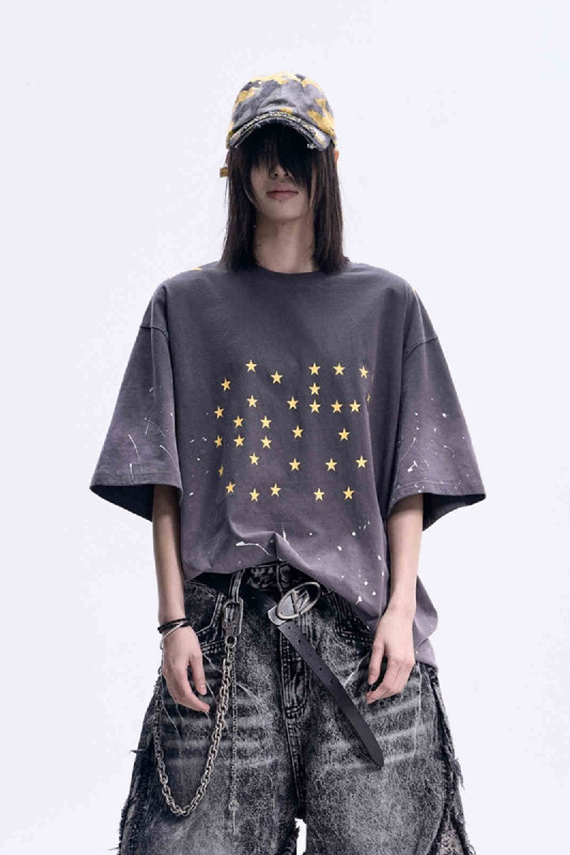 Ink Fade Spray Washed Tee