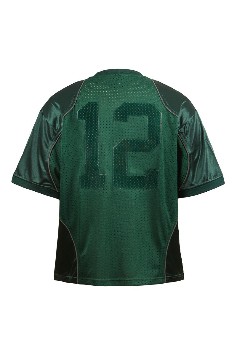 Mesh Panel Hockey Jersey Tee