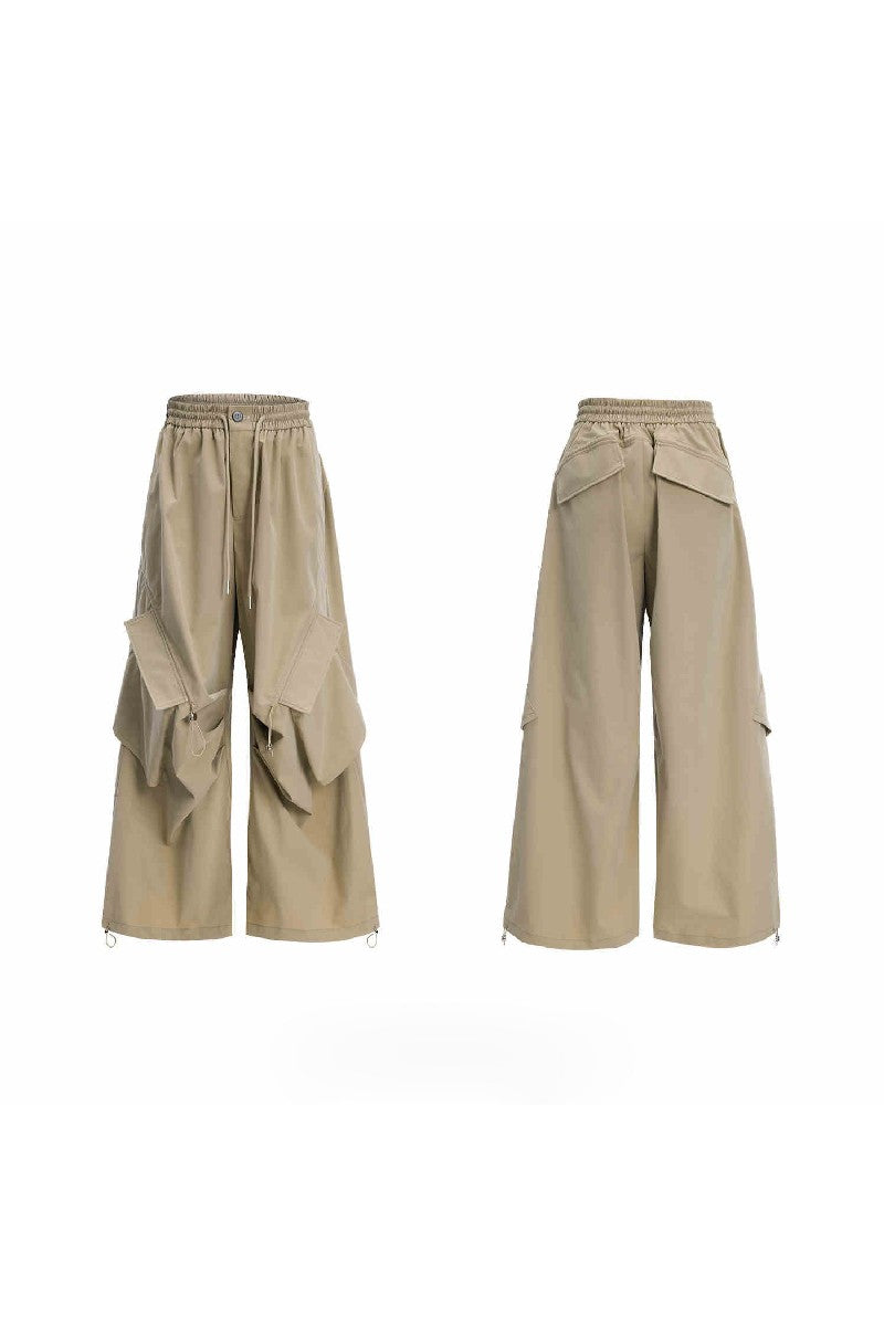 Drawstring Cargo Pants