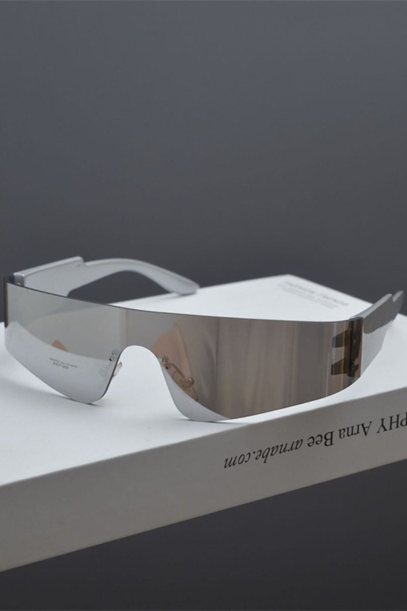 日本未入荷 Copping Zone - Rectangular Sunglasses Futuristic Sunglasses – Copping Zone