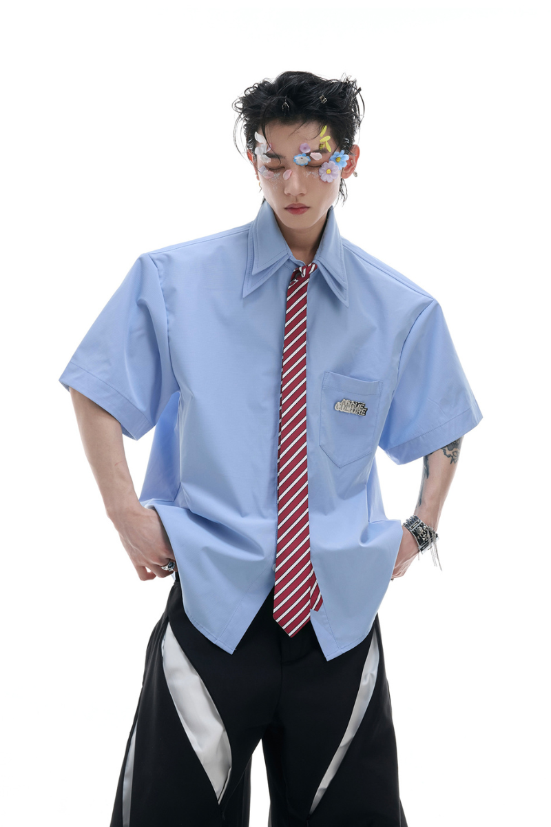 Vintage Tie Detail Shirt - Argue Culture – Copping Zone