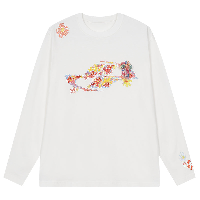 Floral Bow Dynamic Logo Tee