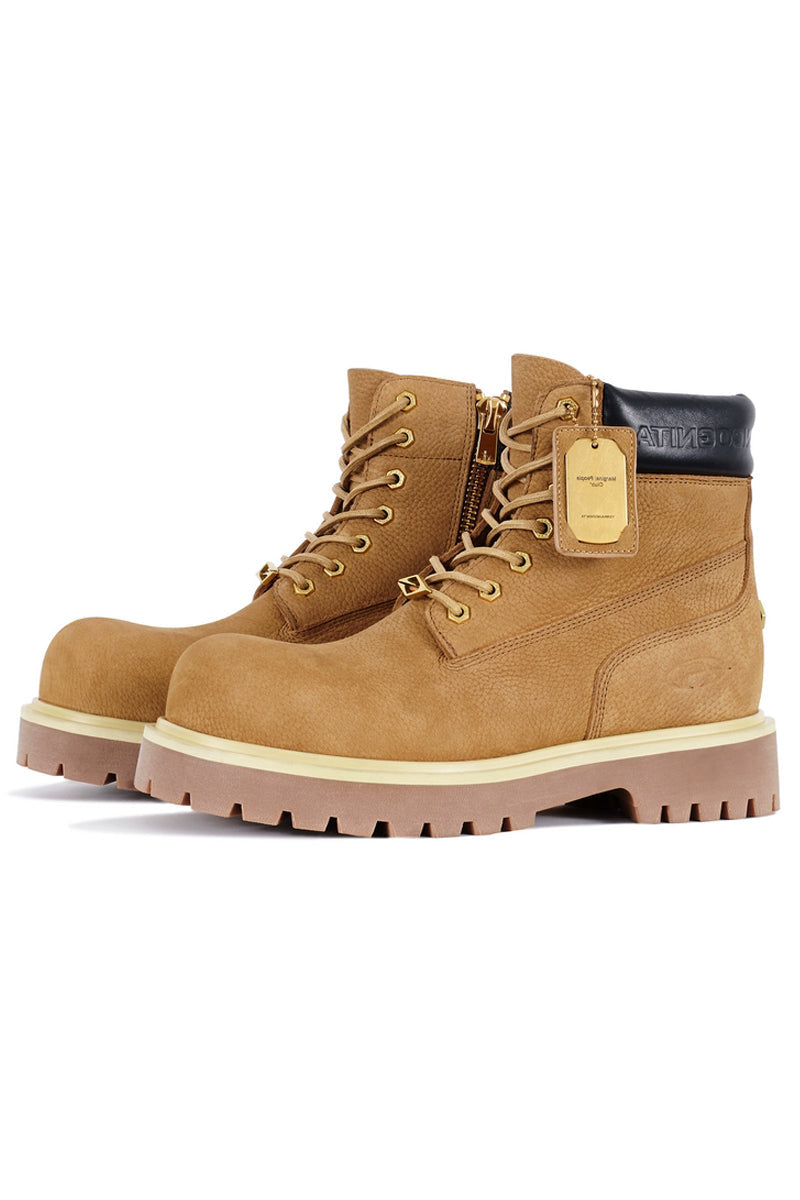 Chunky Leather Work Boots – Copping Zone