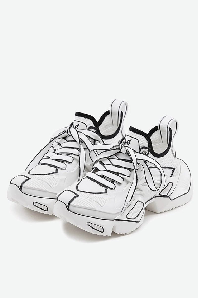 Contrast Mecha Dad Sneakers - OGR – Copping Zone