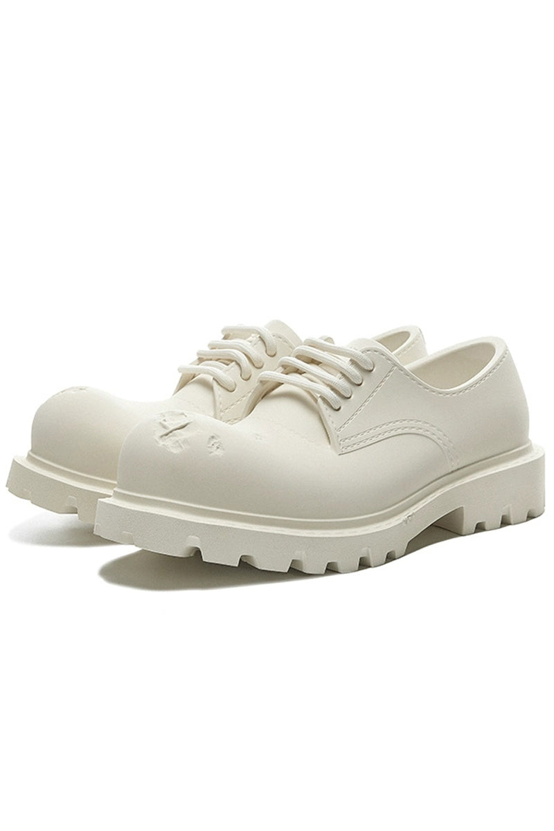 Off-White Dented Platform Derby Shoes Off-White Dented Platform Derby Shoes