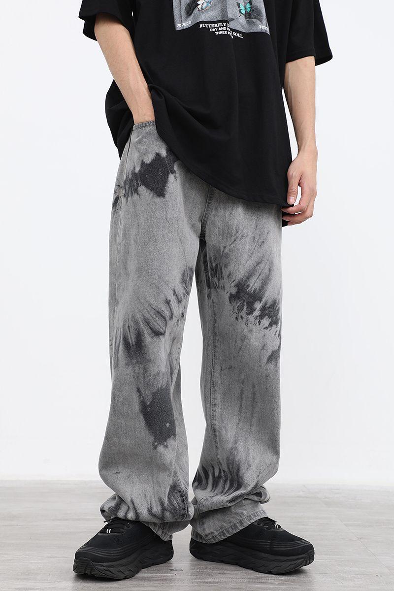 CZ Tie Dyed Loose Jeans