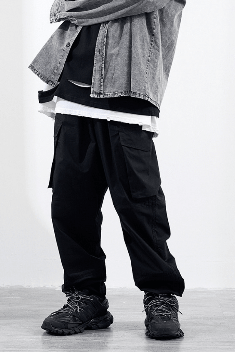 CZ Black Canva Cargos