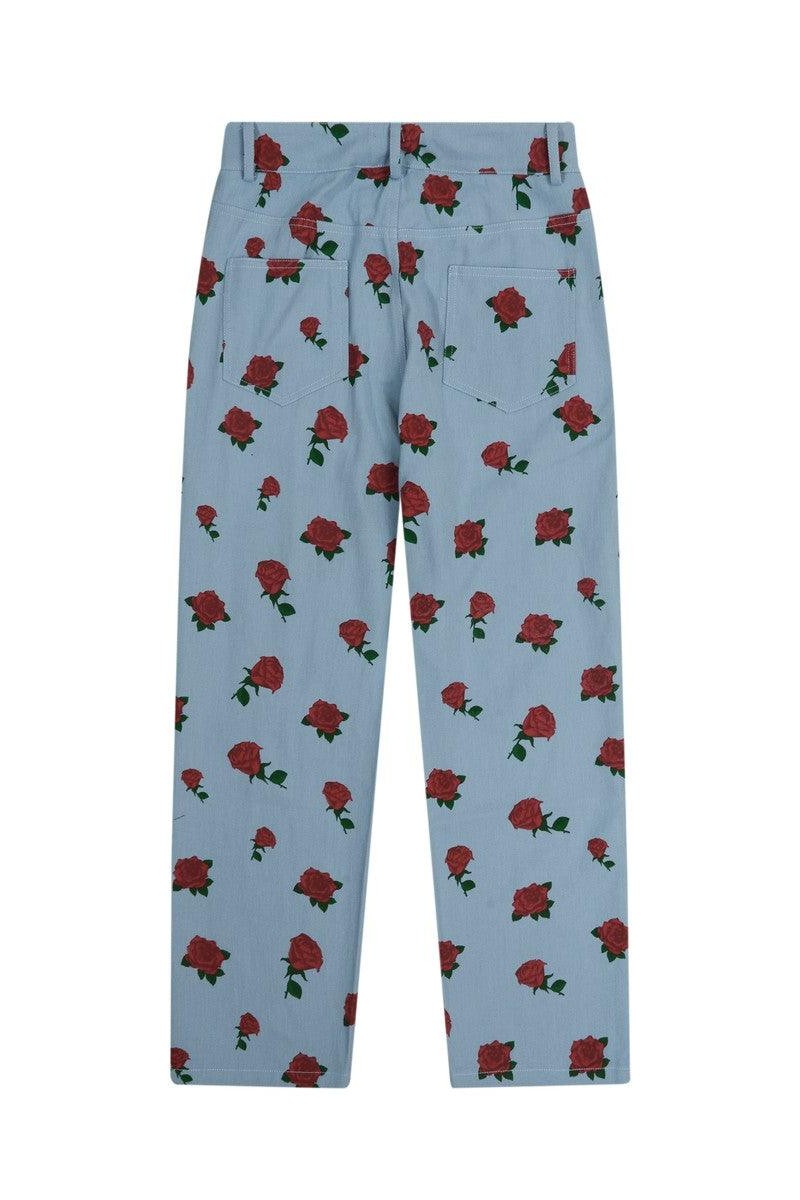 Roses Printed Jeans
