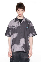 BNP Faces Print Cuban Shirt