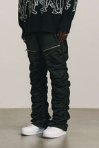 ANT Pleated Zipper Trousers