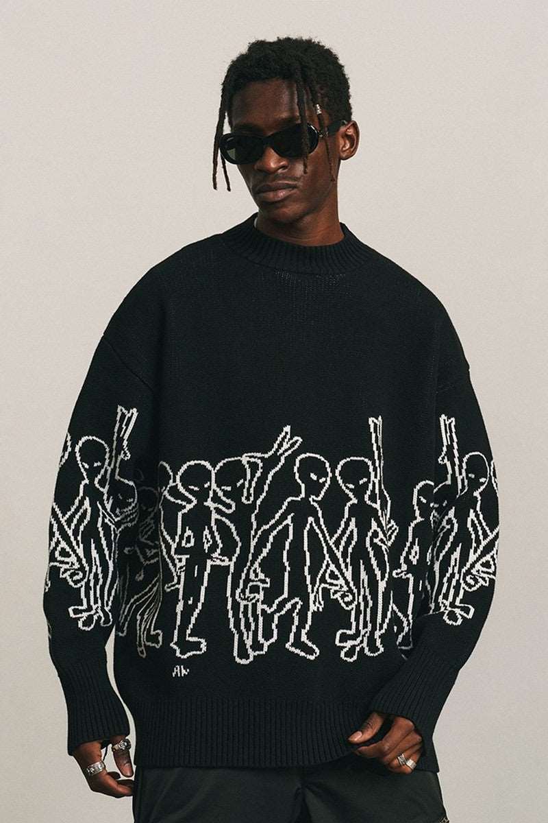 ANT Aliens Knitted Sweater
