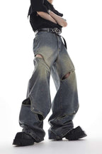 Buttons Oversized Denim