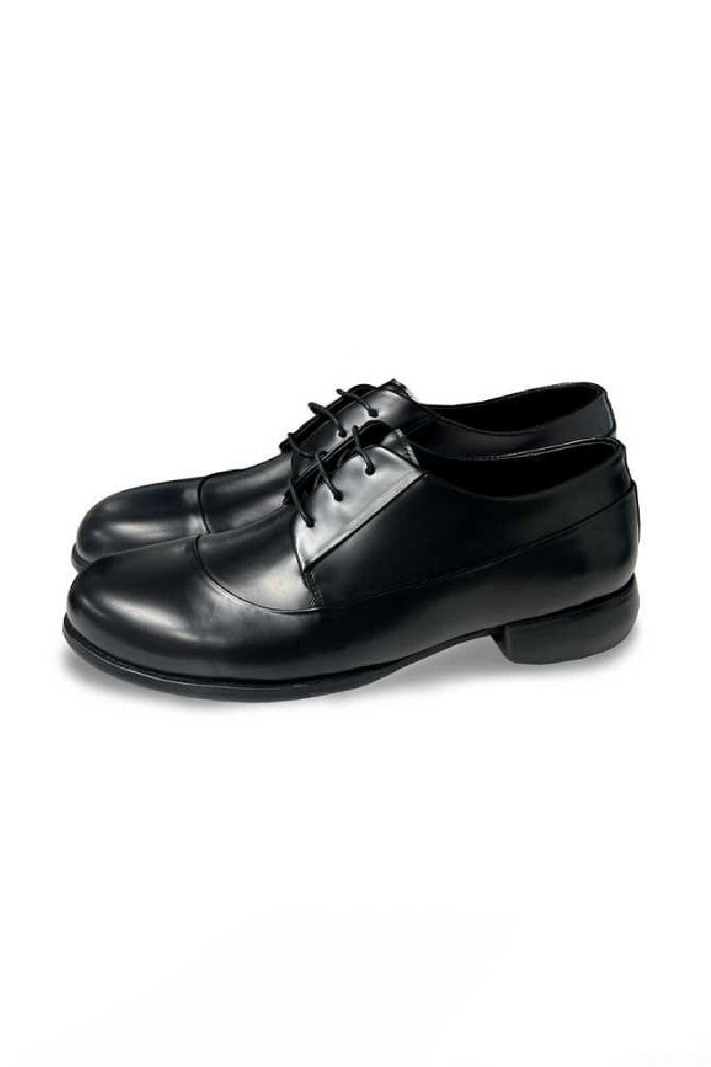 Streamlined Leather Derby Shoes
