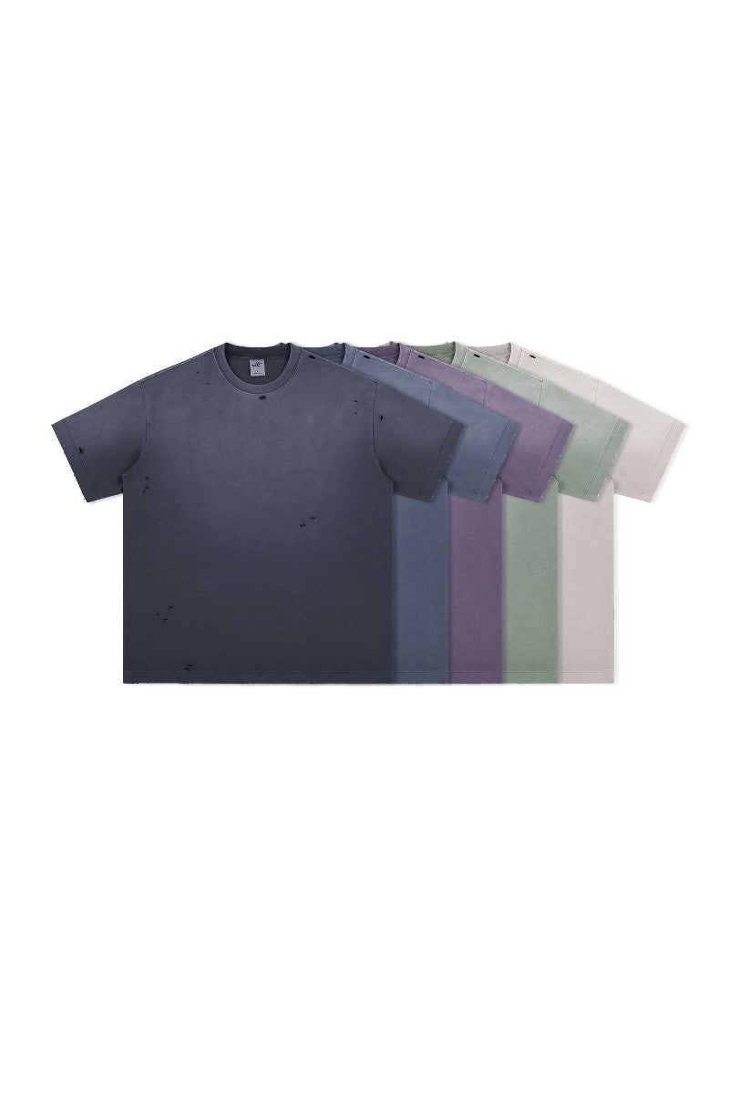 Distressed Spray Oversized Tee