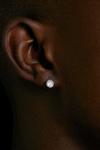 Colorful Hip Hop Stud Earrings