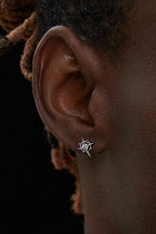 Starburst Hip Hop Earrings