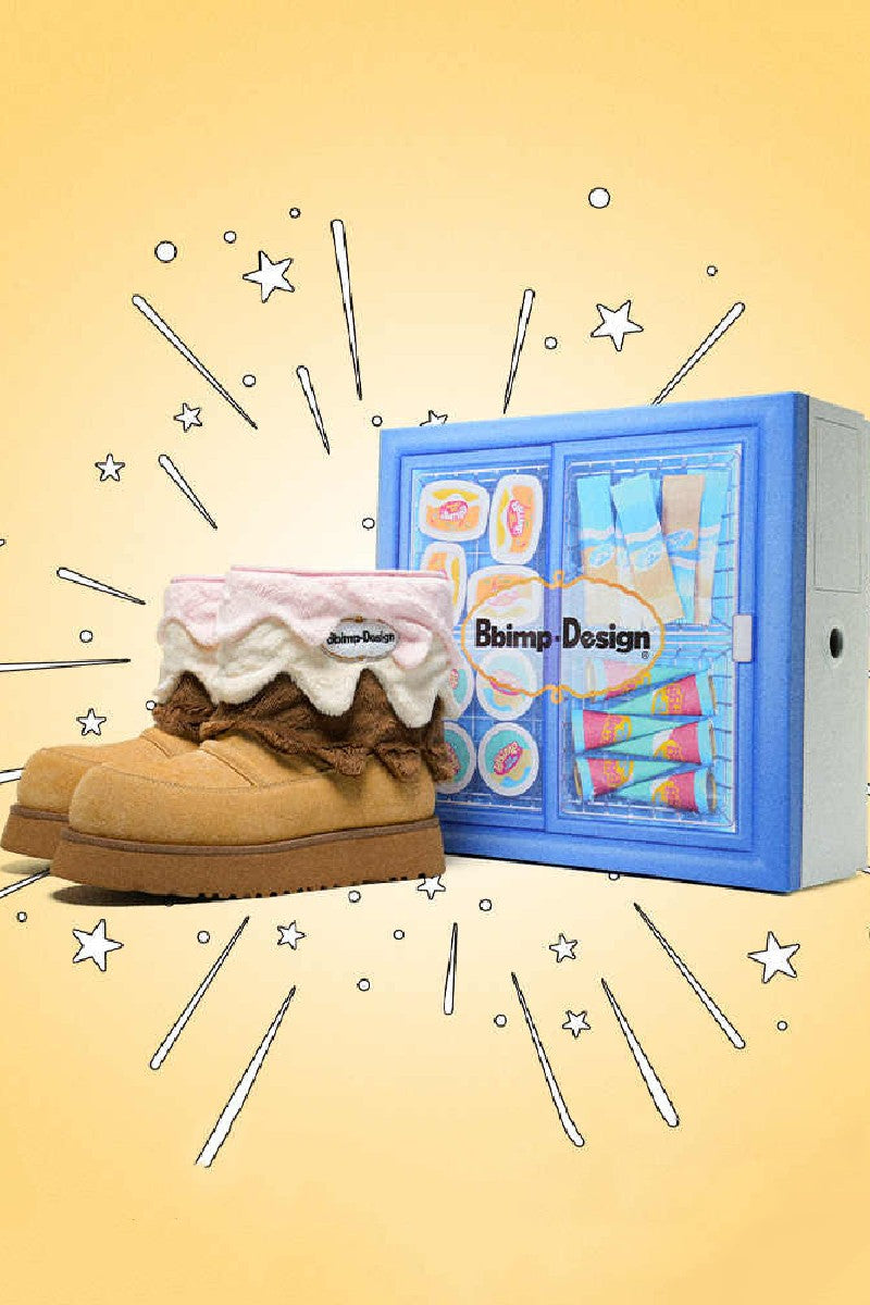 Ice Cream Platform Snow Boots