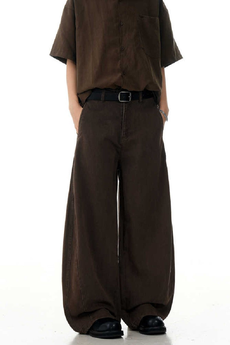 Brown Blade Banana Pants