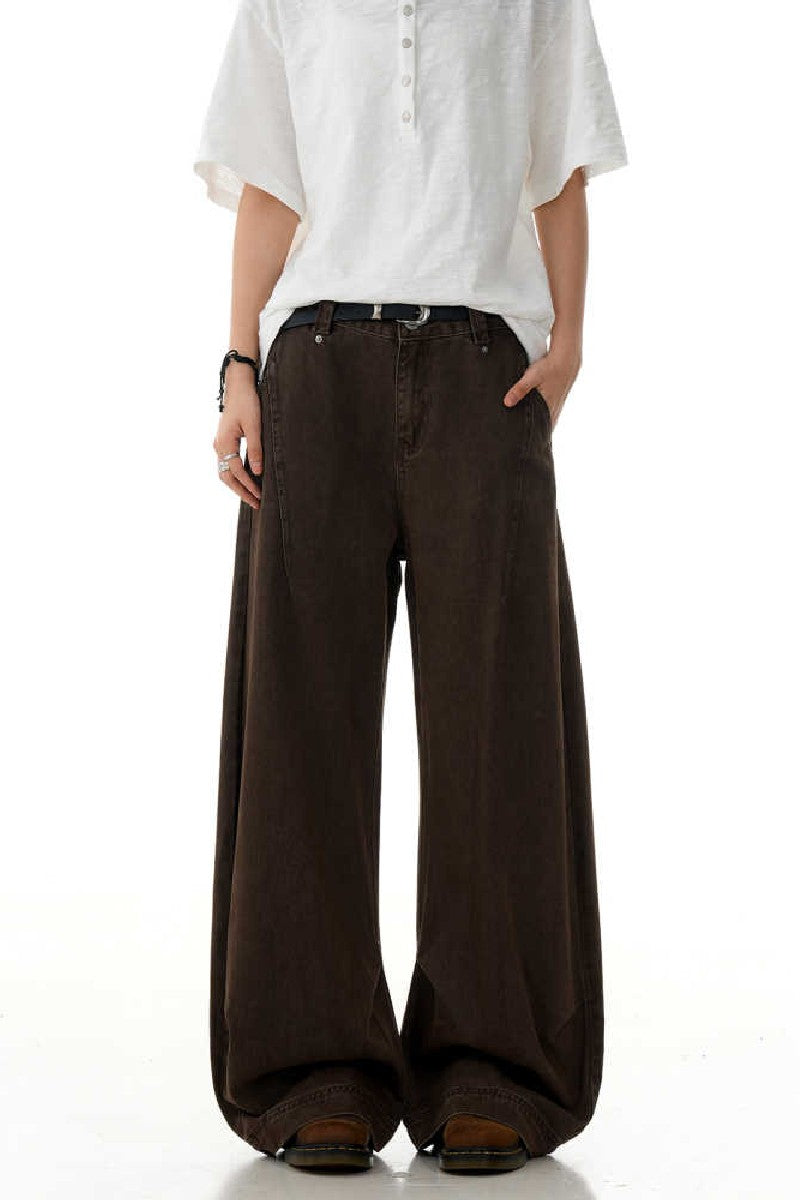 Mahogany Blade Deconstructed Jeans