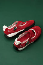 Shiny Red Ballet Trainers