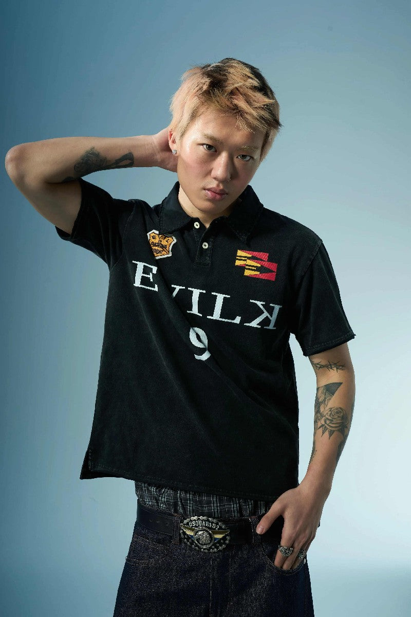 Embroidered Logo Polo Shirt