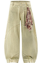 Patchwork Blade Baggy Jeans