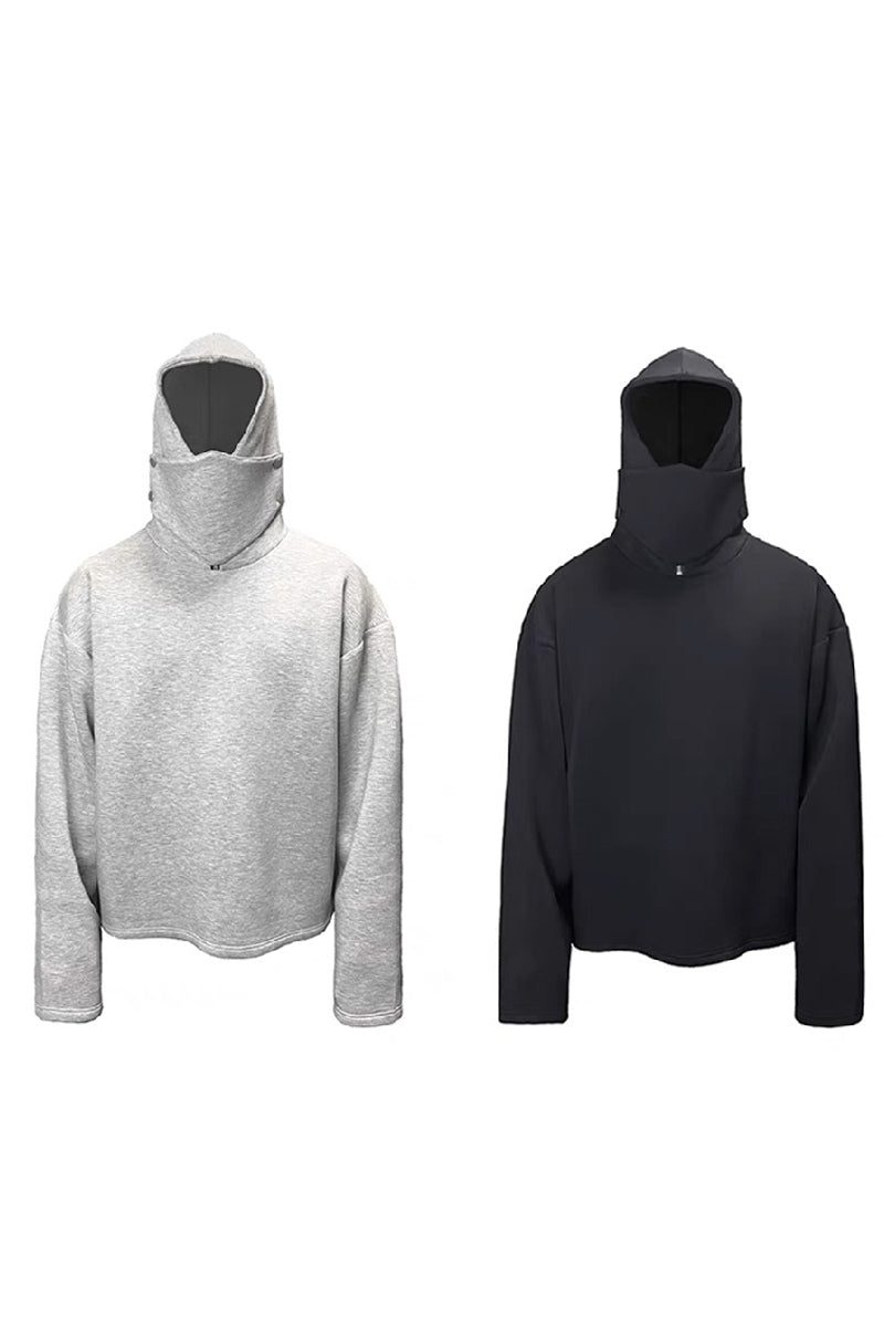 Knight Detachable Half-Zip Hoodie