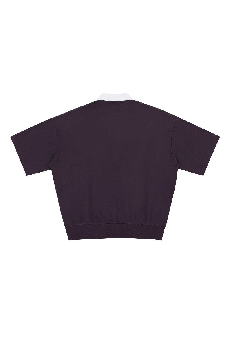 Retro Colorblock Polo Shirt