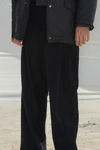 Vintage Loose Fit Twill Pants