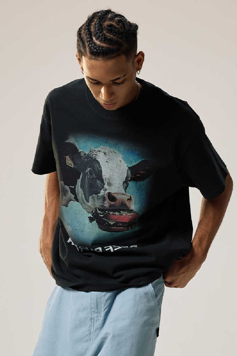 Cow Burger Graphic Tee