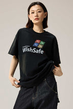 Parody Graphic Crewneck Tee