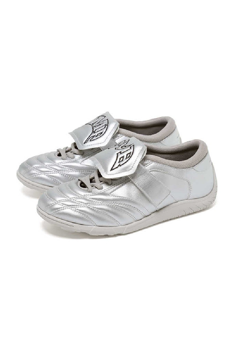 Silver Mary Jane Trainers