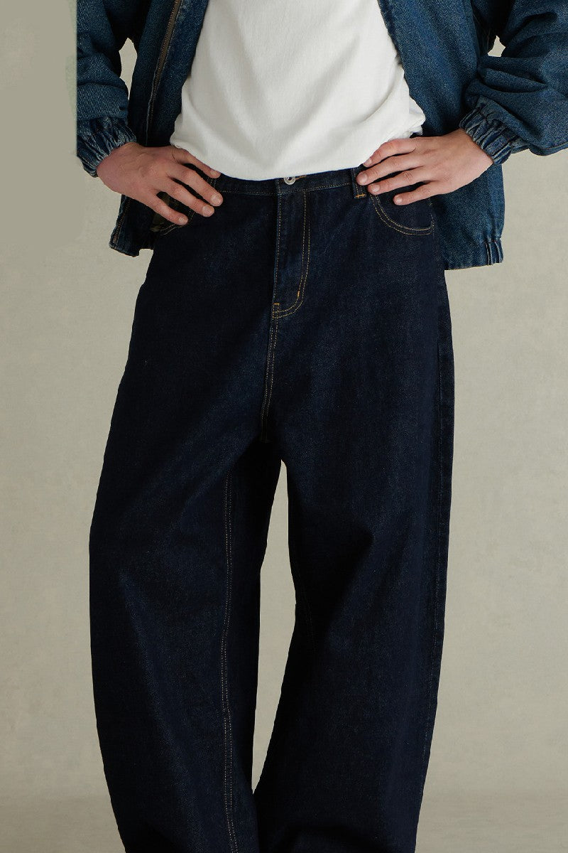 Unwashed Indigo Wide Leg Jeans – Copping Zone