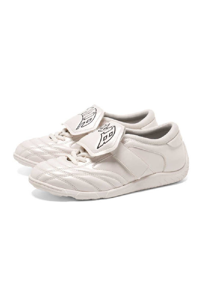 Pearl White Mary Jane Trainers