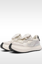 Crescent White Cloud Sneakers