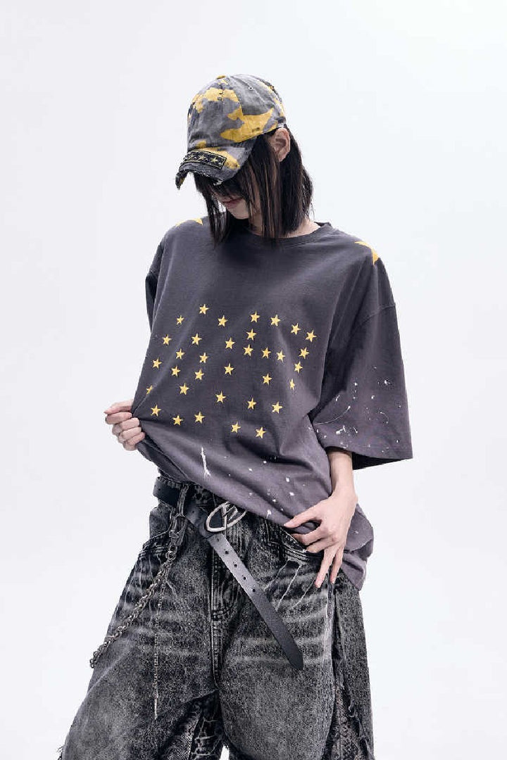 Ink Fade Spray Washed Tee