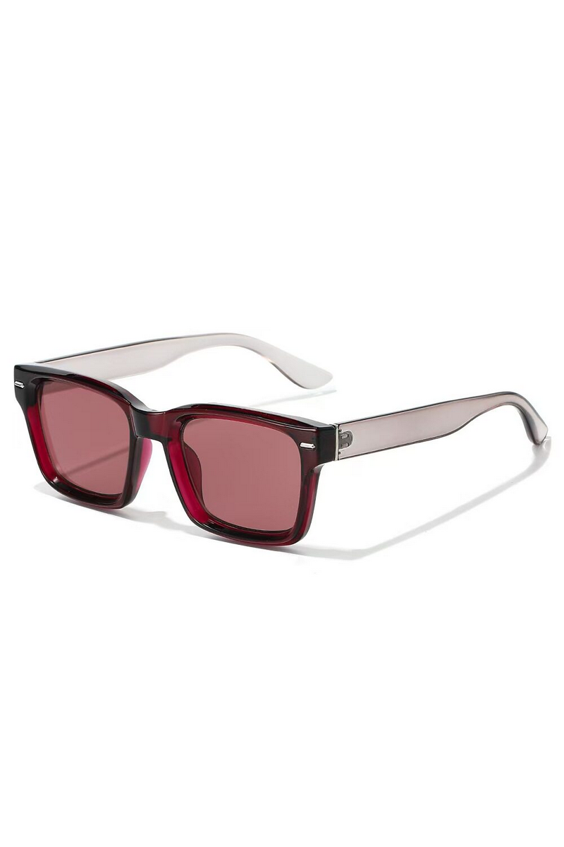 Chunky Studded Square Sunglasses