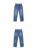 Hemp Denim Straight Jeans