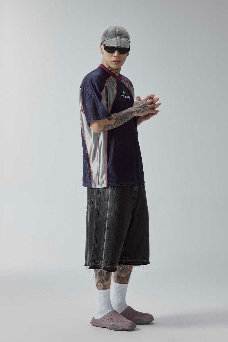 Washed Distressed Jorts