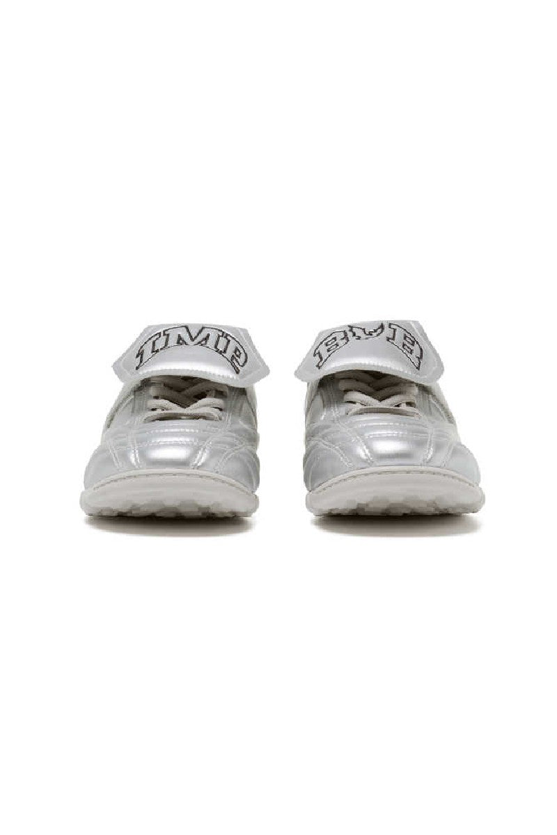 Silver Mary Jane Trainers