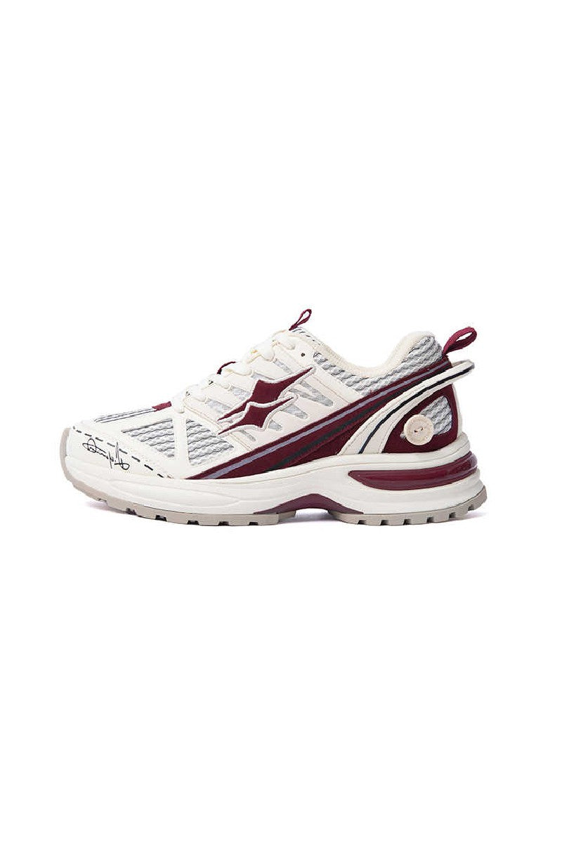 Retro Red Dad Sneakers